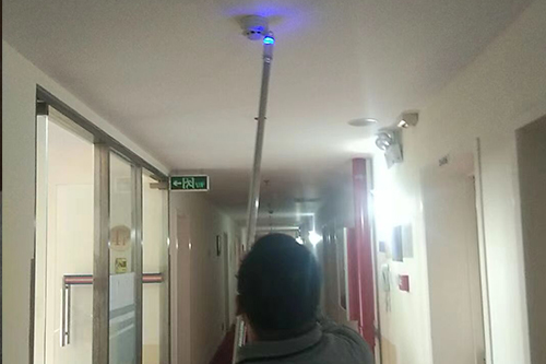 煙感測試