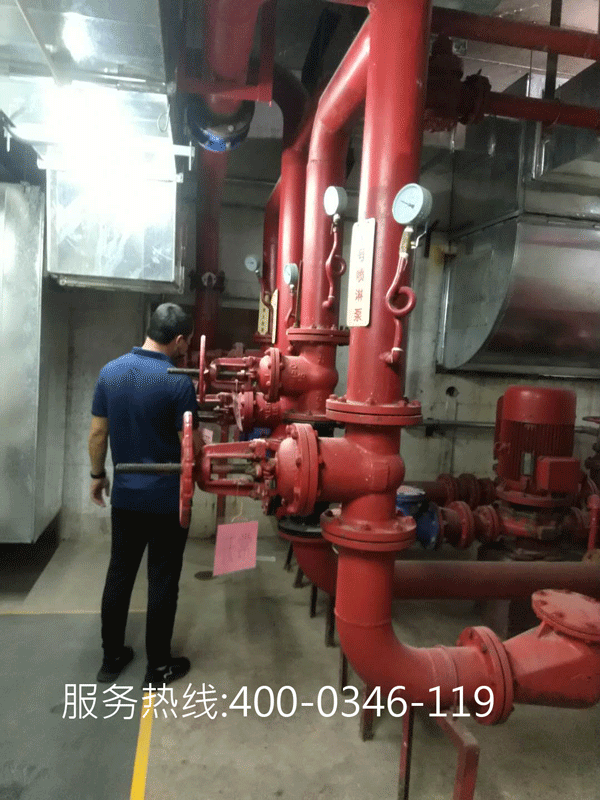 消防維保公司對水泵恒壓泵控制柜聯(lián)動柜維保項目
